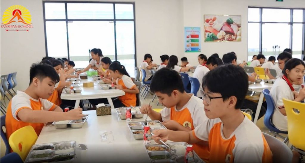 Fansipan School ngôi trường chú trọng chăm sóc sức khỏe học đường