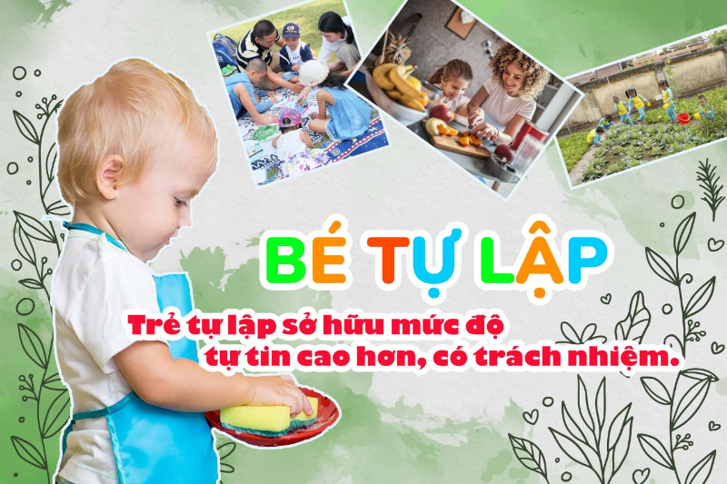 Nên dạy trẻ tự lập khi nào