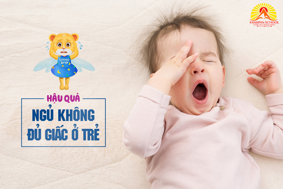 Trẻ không được ngủ đủ giấc nguyên nhân dẫn đến giảm khả năng tập trung