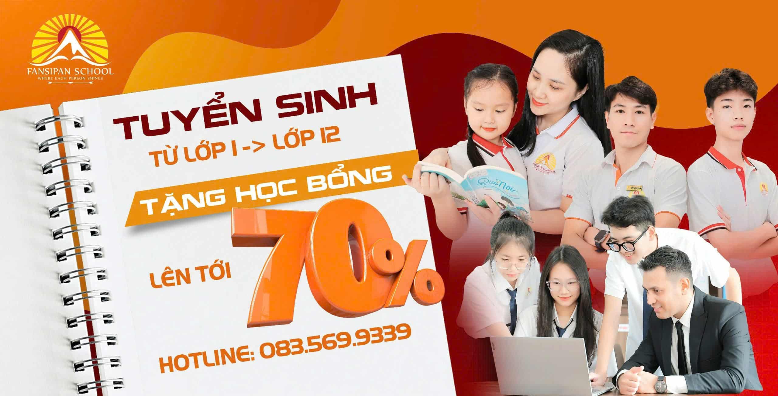 [TUYỂN SINH 2025 – 2026] TẶNG HỌC BỔNG LÊN TỚI 70%