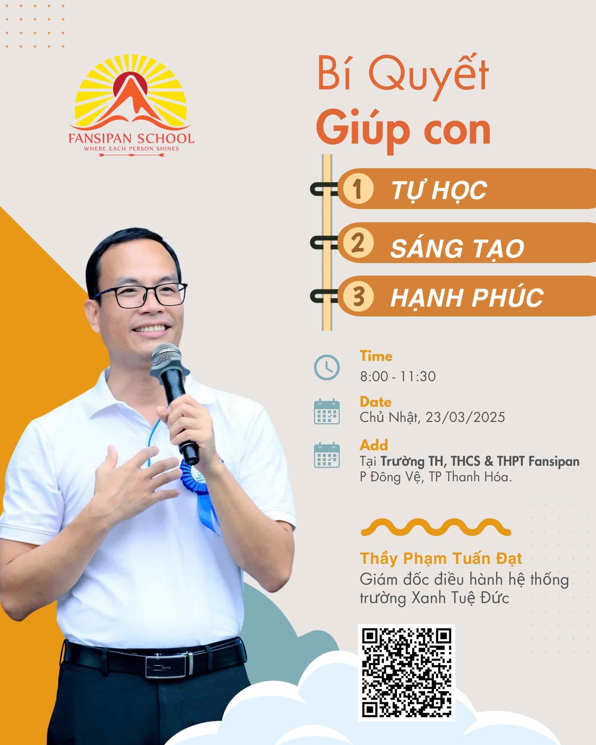 KHÁM PHÁ TALK SHOW ĐẶC BIỆT TẠI FANSIPAN: “BÍ QUYẾT GIÚP CON TỰ HỌC, SÁNG TẠO VÀ HẠNH PHÚC”