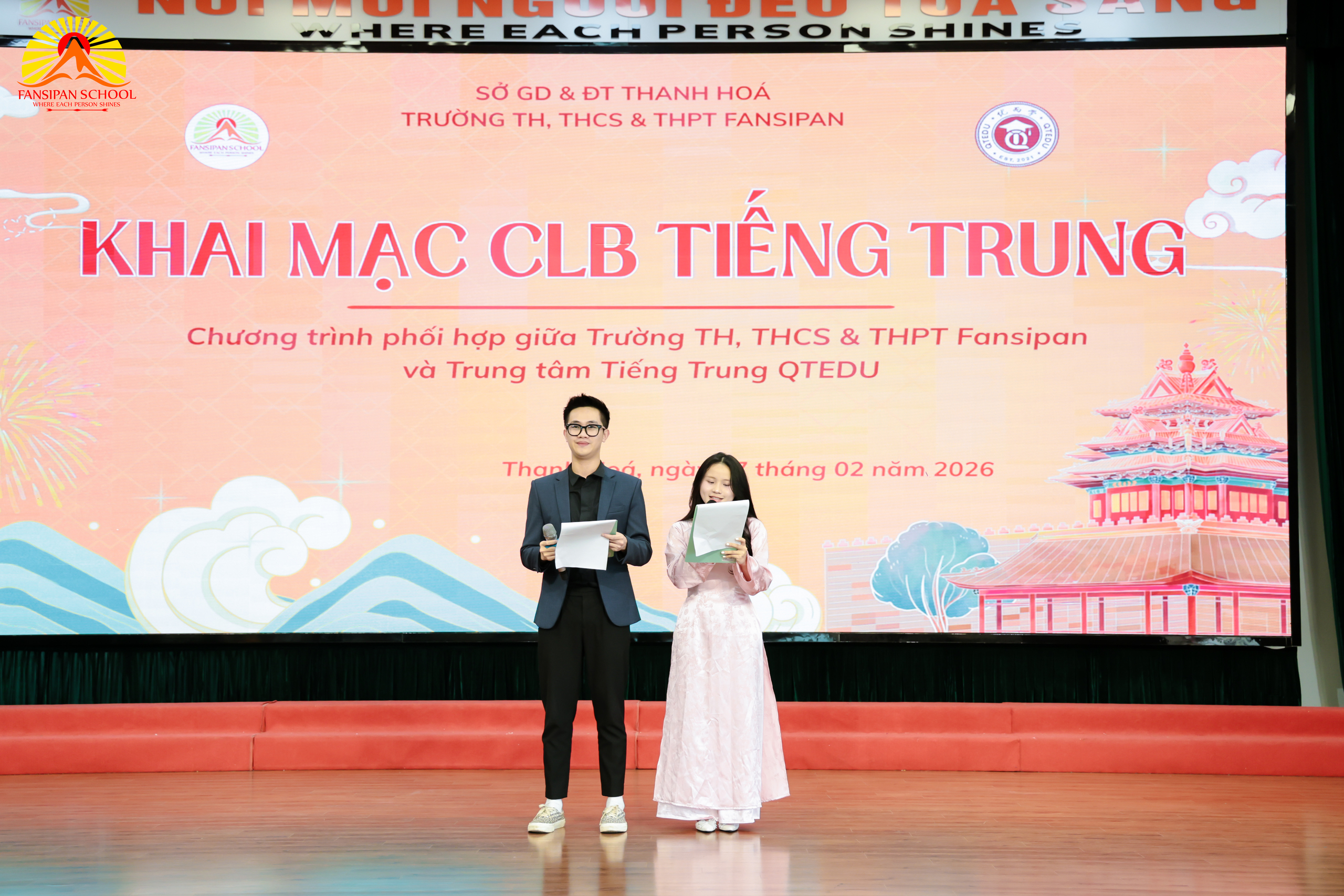 SPEAK ENGLISH, LEARN CHINESE – FANSIPAN MỞ RỘNG NGOẠI NGỮ THỨ 2 – BẮT NHỊP HỘI NHẬP