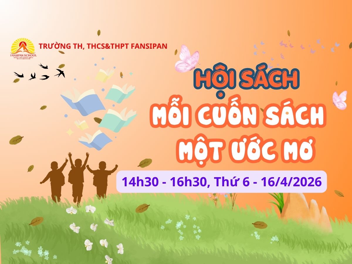 HỘI SÁCH FANSIPAN 2026: “MỖI CUỐN SÁCH – MỘT ƯỚC MƠ”