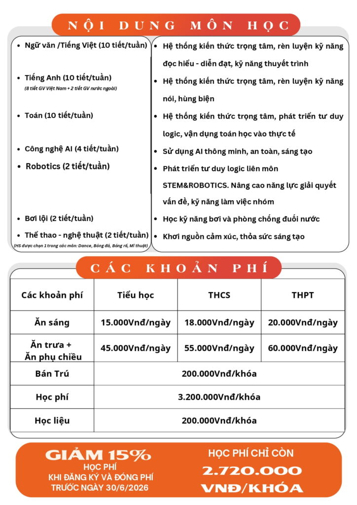 CHÀO HÈ RỰC RỠ CÙNG FANSIPAN SCHOOL SUMMER CLUB 2026